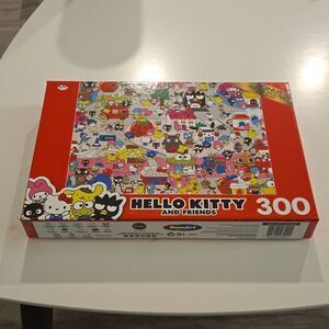 Hello Kitty 300-Piece Puzzle - Red and Multicolor